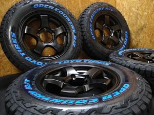 JB64 JB23 ジムニー 185/85R16 105/103N LT オープンカントリー R/T ショウワガレージ TYPE-M 5/139.7 マットブラック G