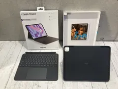 ★状態良好★ Logicool ロジクール Combo Touch iPad Pro 13インチ M4 キーボード付きケース iK1276GRA グラファイト ☆★