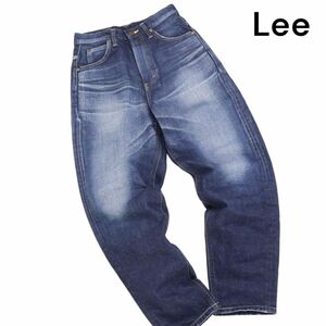 Lee リー LL2623 カイハラ♪ USED加工 ハイライズ テーパード デニム パンツ ジーンズ Sz.XS　レディース 日本製　K4B00485_6#R