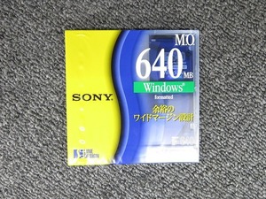 【未使用】 ソニー SONY 【未開封】MOディスク 640MB Windowsフォーマット EMD-640CDF