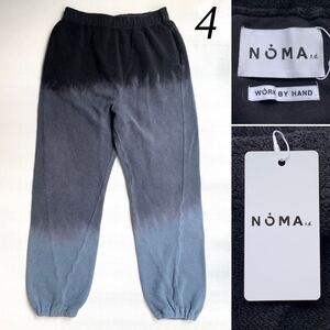 新品 NOMA t.d. ノーマ ティーディー ハンドダイ ツイスト スウェット パンツ 4 定2.75万 メンズ Hand Dyed Twist Pants