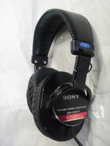 SONY MDR-CD900ST 新品互換イヤーパッド交換済　音出確認済 モニターヘッドホン 158