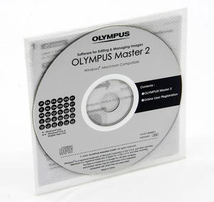 OLYMPUS Master2 Software for Editing & Managing Images VN032601 210 CD-ROM Windows Macintosh 中古 ディスクのみ