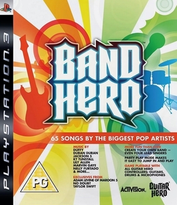 リズムゲーム Band Hero（PS3 欧州版）