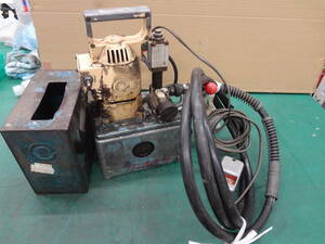 ●IZUMI 泉精器 電動 油圧ポンプ 14E-B 油圧ヘッド分離式工具 圧着機 イズミ　●3