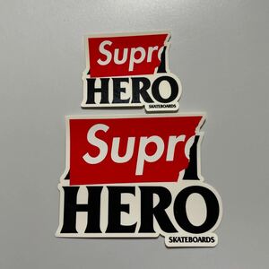 supreme ステッカー　ANTI HERO