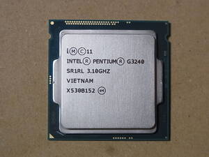 ◎Intel Pentium G3240 SR1RL 3.10GHz Haswell LGA1150 2コア 2スレッド 動作良好 (Ci0795)