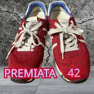 PREMIATA プレミアータ　スニーカー　赤　42