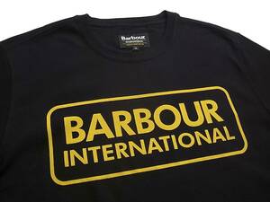 Barbour Internationalインターナショナル ロゴ Tシャツ sizeM 