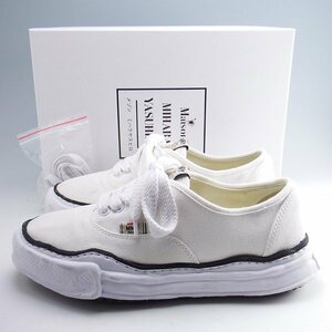 MIHARA YASUHIRO A02FW704 BAKER LOW WHITE 43 27.5cm ミハラヤスヒロ ローカットスニーカー