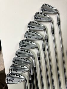 [ML12675-12] 1円〜！PXG FORGED GEN2/FORGED アイアンセット ウェッジ　0311XF/0311T 5.6.7.8.9.52.58.W.G 9本まとめ