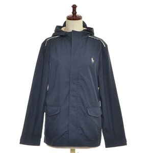 ▲520351 POLO RALPH LAUREN ポロラルフローレン ◆ナイロン レインコート マウンテンジャケット サイズL（14-16）160cm相応 ジュニア