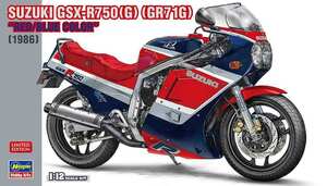 1/12 ハセガワ 21741 スズキ GSX-R750 G GR71G レッド/ブルーカラー