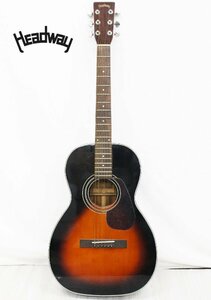 【行董】HEADWAY ヘッドウェイ アコースティックギター アコギ HGC-280SB 弦楽器 中古 現状品 AC734ABC66