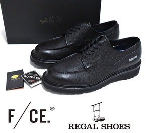 【送料無料】新品 F/CE × REGAL Shoe & Co. U-TIP GORE-TEX レザーシューズ 25cm リーガル ゴアテックス 837S FCE