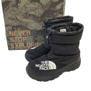 ♪♪ THE NORTH FACE ザノースフェイス メンズ スノーブーツ SIZE 27cm NF51877 ブラック やや傷や汚れあり