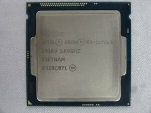 ★Intel / CPU XEON E3-1271 V3 3.60GHz 起動確認済★（サーバー・ワークステーション用）