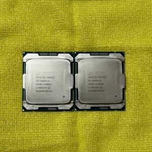 インテル Intel CPU XEON E5-2699A v4 同一ロット 2個セット 動作確認済 2