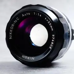 【黄変除去済】ニコン Nikkor-N C Auto 35mm F1.4 808