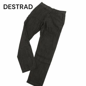 DESTRAD デストラッド ルパート 通年 アンクル丈 ストレート デニム パンツ ジーンズ Sz.S　メンズ グレー　C4B03108_7#R