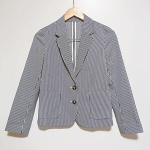 H9284gg UNITED ARROWS green label relaxing ユナイテッドアローズ グリーンレーベル サイズ38（M位）ジャケット ボーダー レディース 