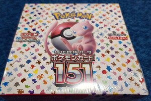 ポケモン　ポケモンカード　ポケカ　151　未開封　ボックス　ＢＯＸ　シュリンク付き　Pokmon　トレカ　コレクション　ミュウ