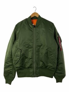 ALPHA INDUSTRIES◆フライトジャケット/XL/ナイロン/カーキ/20004-403