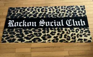 未使用品　Rockon Social Club バスタオル　男闘呼組　寺岡呼人　青山英樹