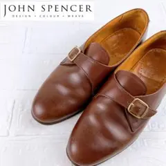 【JOHN SPENCER】美品高級ヴィンテージブラウンローファー