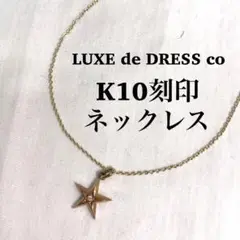 AJ060　LUXE de DRESS co　スターネックレス　シド　SID