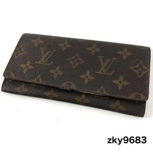 LOUIS VUITTON ルイヴィトン　モノグラム　ポルトフォイユM61818