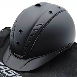 【中古】カスコ CASCO Mistrall 2 ミストラル サイズL 58-60cm ブラック 乗馬 馬術