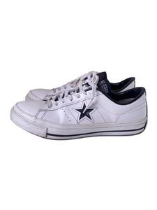 CONVERSE◆ローカットスニーカー/US8.5/BLK/レザー