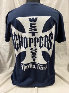 ウエストコーストチョッパーズ WEST COAST CHOPPERS ネイビー×ホワイト XL チョッパー ショベル ツインカム ブレイクアウト ハーレー