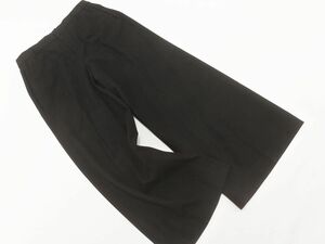 COUP DE CHANCE クードシャンス センタープレス加工 パンツ size34/黒 ◇■ ☆ eib7 レディース