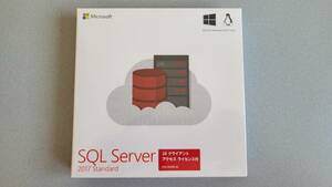 新品未開封　送料無料　Microsoft SQL Server 2017　Standard Edition DVD 10 CAL付