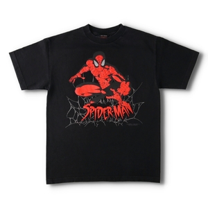 古着 00年代 MARVEL SPIDER MAN スパイダーマン キャラクタープリントTシャツ メンズM /evb005139