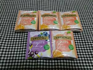 TWININGS ピーチ＆オレンジ　ミックスベリー　21パック