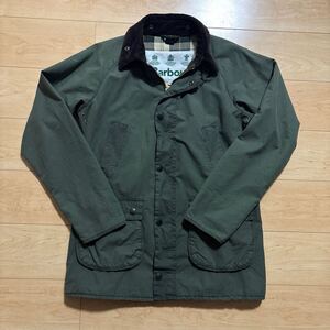 Barbour BEDALE SL WASHED WAX JACKET バブアー ビデイル オイルドコットン ウォッシュド 40 スリムフィット セージ MWX1015SG51 カーキ