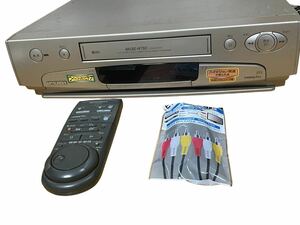 【希少動作品】MITSUBISHI 三菱　VHSビデオデッキ HV-810MN　１週間保証