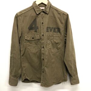 【UNION SPECIAL×OVERALLS×FREEWHEELERS】フリーホイーラーズ★長袖シャツ ワークシャツ GEMSA 4 BANGERS FOREVER 2033009 サイズ15 11