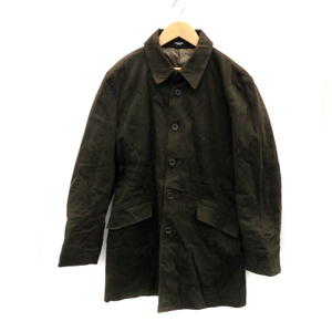 トルネードマート TORNADO MART ステンカラーコート 中綿コート ロング丈 無地 大きいサイズ LL 茶 ブラウン /YS1 メンズ