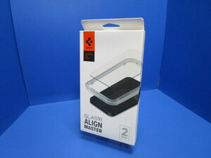 Spigen シュピゲン iPhone13ProMax ガラスフィルム 2枚入り ガイド枠付き 液晶保護 ガラスフィルム Spigen AlignMaster / AGL03377