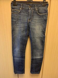 国内正規 18SS Saint Laurent Paris サンローランパリ D02 M/SK - LW スキニー ストレッチ インディゴ デニム 29 344104 YM35R