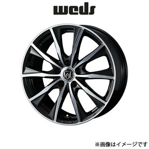 ウェッズ ライツレー MG アルミホイール 1本 インプレッサWRX STI GRF/GVF 18インチ ブラックメタリックポリッシュ 0039921 WEDS RIZLEY MG