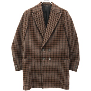 kolor カラー 18AW BIKKUGAN CLUB COAT ガンクラブチェックコート 18WCM-C08107 ブラウン 1 ITEGQ2HWK65C