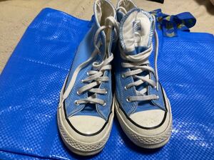 コンバース CONVERSE HI 水色　23cm