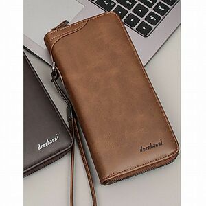 ◆◇ SALE ◇◆ 新品 Deerhanni スタイリッシュ 長財布 ブラウン【サザビー ポールスミス 福袋 コーチ グッチ】