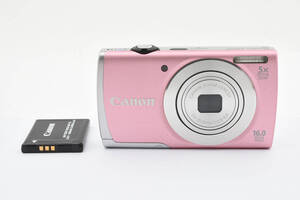 【シャッター&フラッシュOK★】キャノン Canon PowerShot A2600 ピンク コンパクトデジタルカメラ #M10886