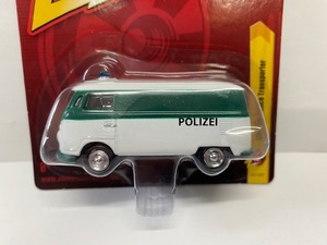 【 ポリス 】 1965 VW POLICE TRANSPORTER フォルクス ワーゲン トランスポーター / JOHNNY LIGHTNING バス 管理HO